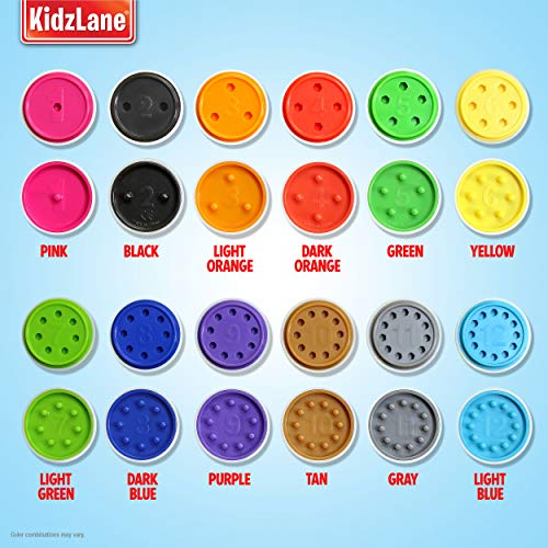 Kidzlane Color Matching Egg Set Educational Toy for Christmas Learning Gift