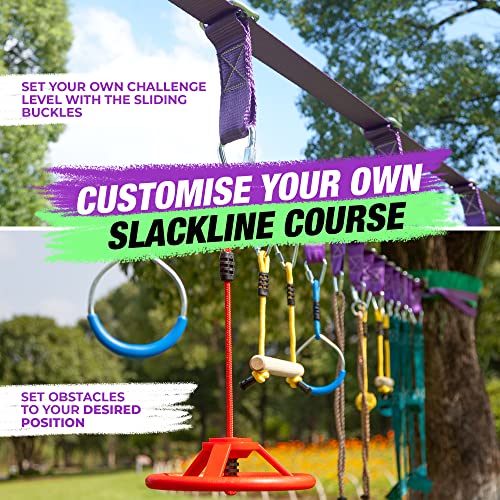 Trailblaze Ninja Warrior Obstacle Course for Kids Ultimate Outdoor Fun