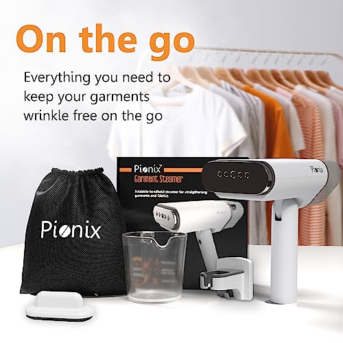 Pionix Handheld Garment Steamer Foldable Handheld Steamer Clothes 1000w