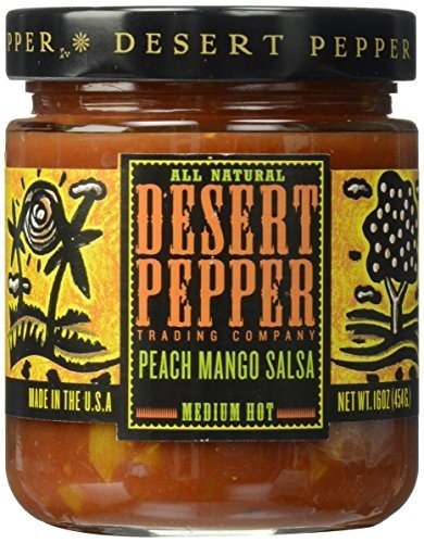 Desert Pepper Peach Mango Salsa ( 6x16 OZ) ( Value Bulk Multi-pack)