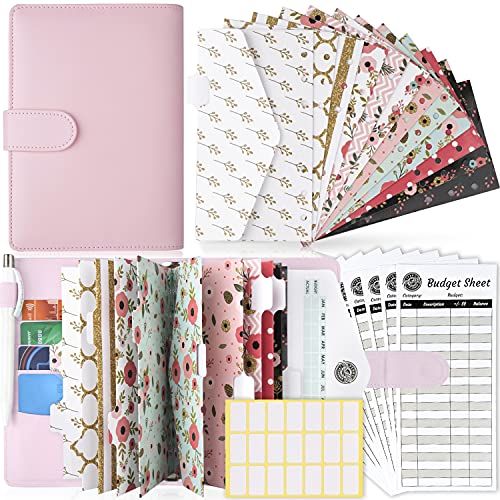 SAVEYON A6 Budget Binder with Envelopes Stickers