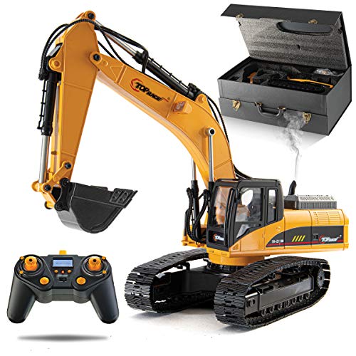 Top Race 23 Ch RC Excavator V4 Full Metal Real Truck Compatible