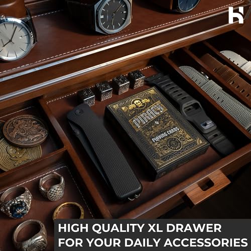 Elevate Your Watch the Collector Pro Premium Watch Display Case for 7 Watches