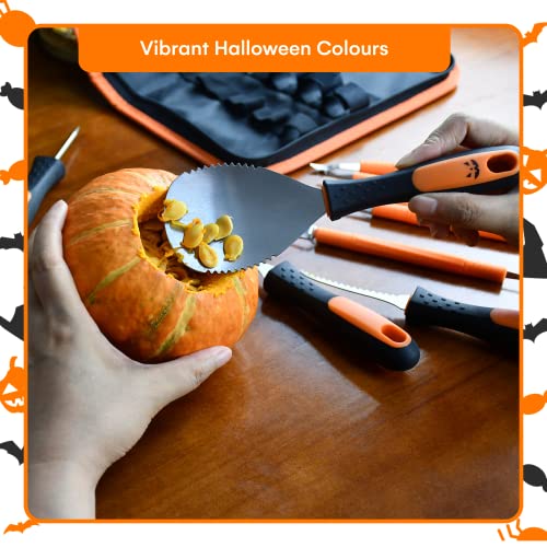 Complete Pumpkin Carving Kit Let Your Imagination Fly Pokers Scoops and More