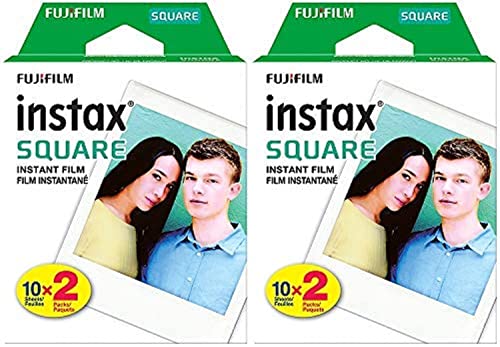 Fujifilm Square Twin Pack Film 20 Exposures (2 Boxes)