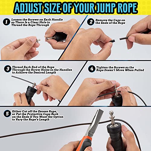 zipa2z Weighted Exercise Hula Hoop Weighted Jump Rope Set of 4 Resistance Bands 3 in 1
