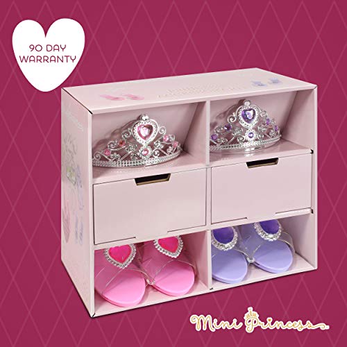 MINI PRINCESS Dress Up Set for Girls| Toddler Princess Dress Up Clothes, Shoes, & Jewelry Set
