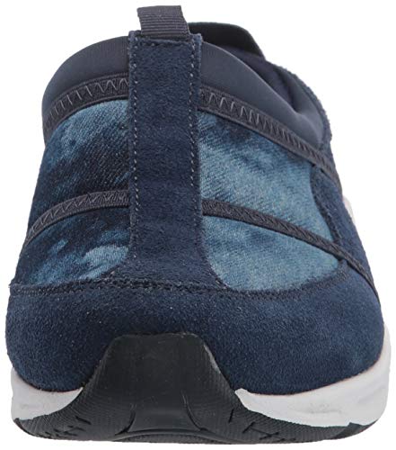 Easy Spirit Women's Argyle Mule Blue 8 Wide Us Pair of Shoes