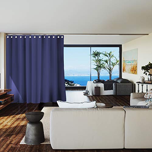 Room Dividers Now Premium Room Divider Curtain 7ft Tall X 4ft Wide Harbor Blue
