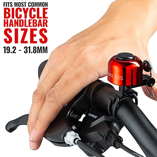 Bike Bell Crisp Sound Adults Kids Road Mountain Beach Cruiser Bike Gift Bells