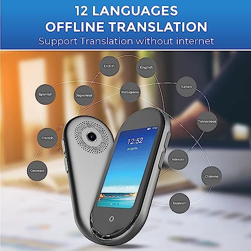 Dododuck 3 Language Translator Device, Newest Improved 10 Languages 8 Gb