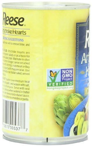 Reese Artichoke Hearts, Small Size, 14-Ounce Cans (Pack of 12)