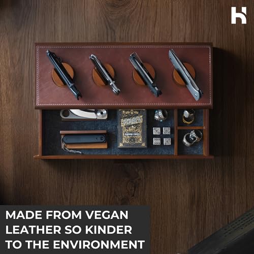Holme & Hadfield Knife Deck and Combov Vegan Leather Padding Padding Only