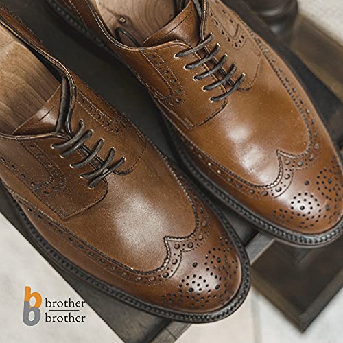 BB BROTHER BROTHER Colored Oxford Shoe Laces for Men 7 Pairs Shoe Strings