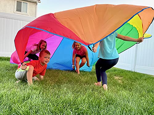 Little Dynamo Parachute, 12 Foot Parachute for Kids