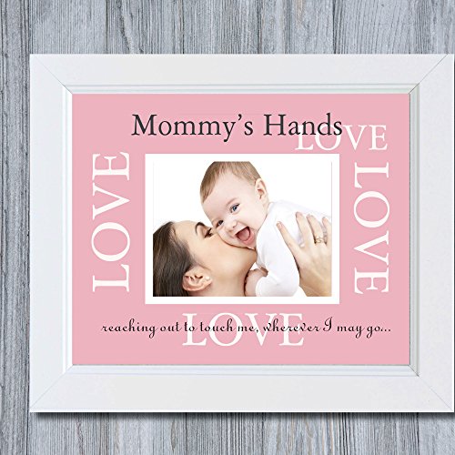 The Grandparent Gift Co. Mommys Love White Frame Photo Frame for Mom