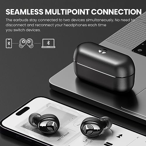 Tranya T6 Wireless Earbuds Aptx Adaptive Audio Cvc 8.0 Noise Reduction Ipx5 Waterproof