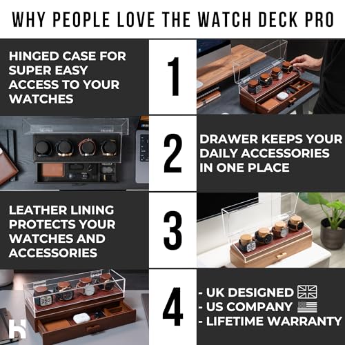 Watch Display Case Watch Holder Case Watch Organizer for Men Watch Boxes