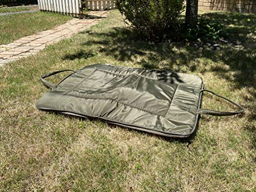 All Fur You Portable Outdoor Dog Bed for Travel 31 X 23 Inch