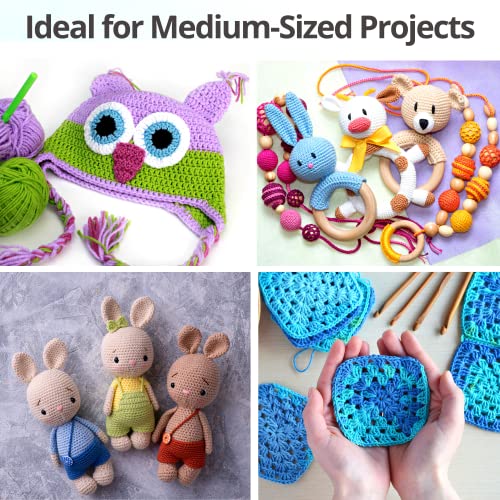 Crochet Kit for Beginners Adults and Kids - Make Amigurumi and Crochet