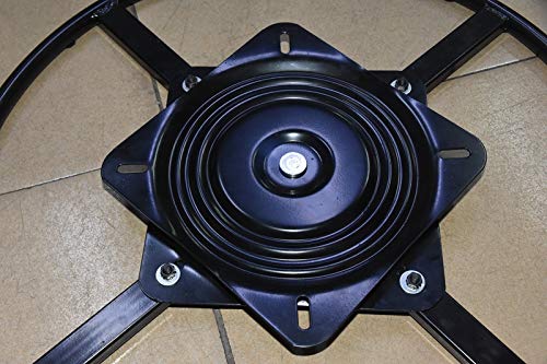 2WAYZ 24” Bar Stool Swivel Ring Base, Hardware Replacement Part (1.8MM Thickness - Extra Heavy Duty). New Life for Chairs, Rockers and Recliners. Quickly Installed Bearing Kit. Enjoy!
