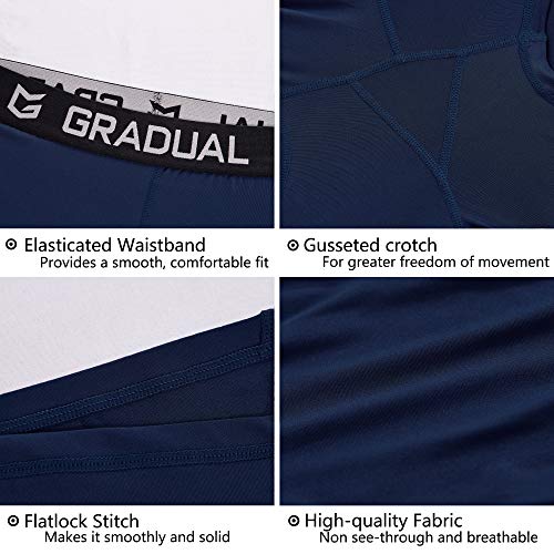 Women's Spandex Compression Volleyball Shorts 3" /7" Workout Pro Shorts for Women (3 Pack: Black/Navy Blue/Charcoal, X-Small)