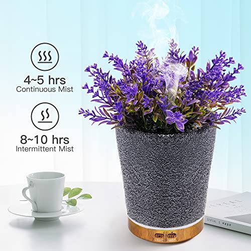 Essential Oil Diffuser Lavender Plant Potted Aromatherapy Diffuser