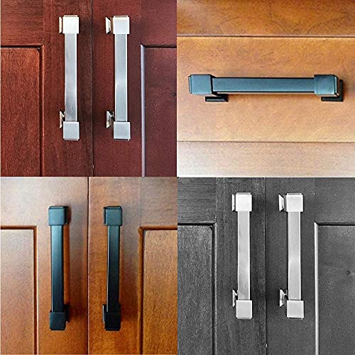 10 Pack Contemporary Handle Pulls for Kitchen Cupboard Door Furniture Hardware