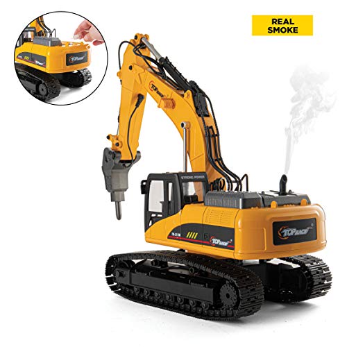 Top Race 23 Ch RC Excavator V4 Full Metal Real Truck Compatible