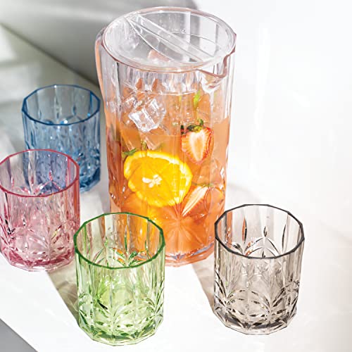 BELLAFORTE Shatterproof Tritan Plastic Short Tumbler Green Glassware & Drinkware