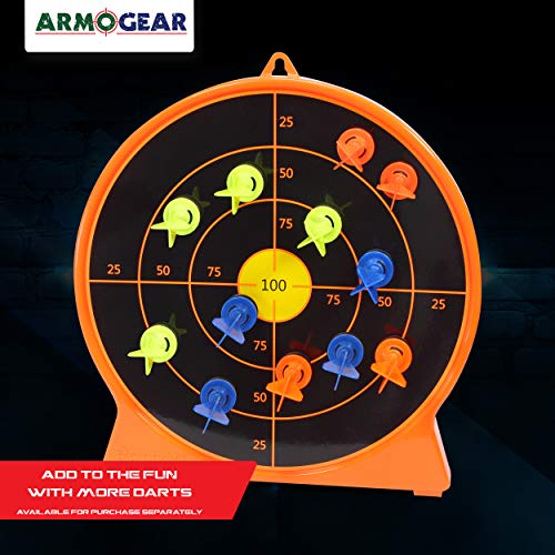 Armogear Bow Arrow Set 6 Suction Darts Shooting Target Outdoor Toy for Kids