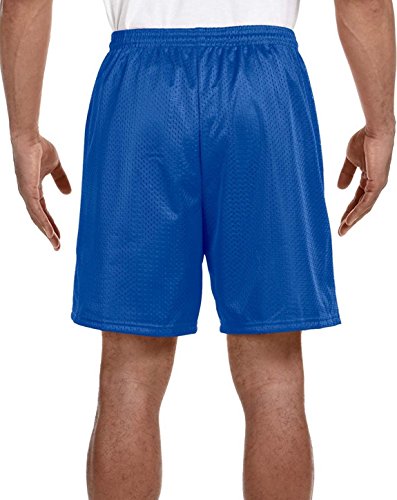 A4 N5293 Adult Tricot-Lined 7 Mesh Short Royal XX-Large