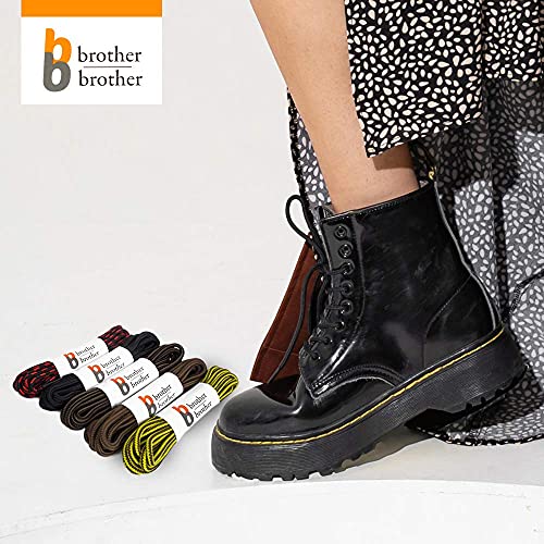 Bb Brother Brother Colored Replacement Boot Laces 5 Pairs of Heavy Duty