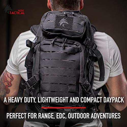 WOLF TACTICAL Molle Backpack Small Tactical Backpack Small