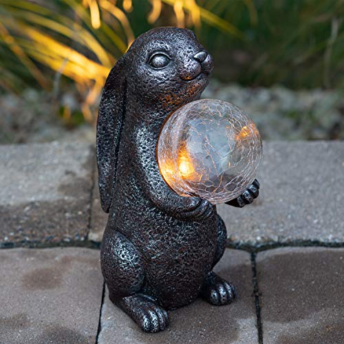 VP Home Mystical Rabbit Solar Powered Light Garden Christmas Decorations Gifts