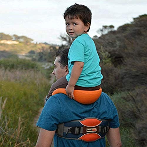Shoulder Carrier Seat Saddle Kids Child Baby Ankle Straps Backpack Outdoor