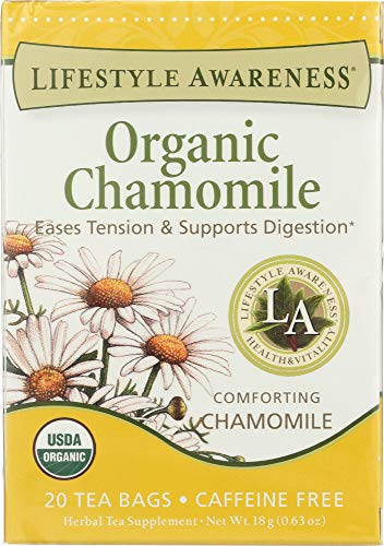 Tadin Organic Chamomile Tea 20 Ct