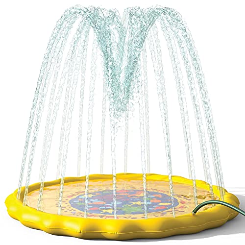 Kids Water Sprinkler Splashpad Outdoor Summer Pool Toy Set
