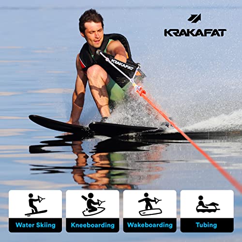 Krakafat 75ft Water Ski Rope for Water Skiing