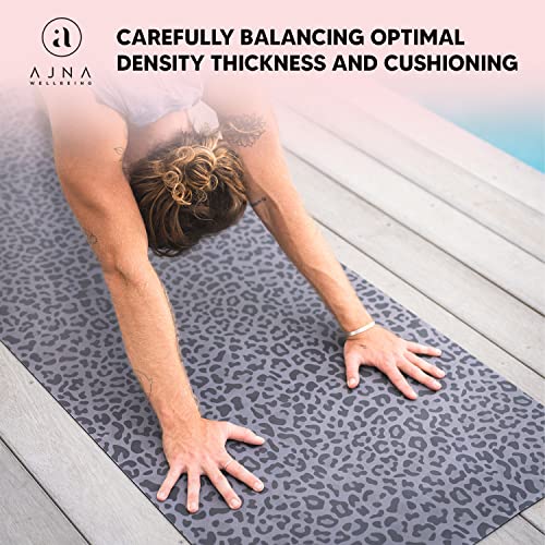Ajna Natural Rubber Yoga Mat Decrease Impact & Strain Superior Dry Grip