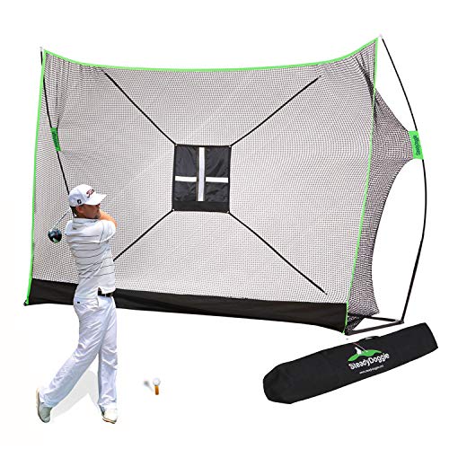 SteadyDoggie Golf Nets for Backyard Driving, Golf Practice Net, Chipping Target & Carry Bag - The Right Choice of Golf Nets & Golf Hitting Nets, Golf Net for for Indoor Use
