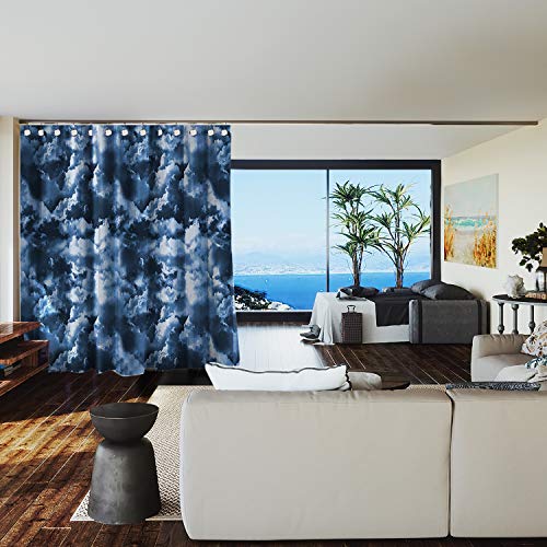 Room/Dividers/Now Premium Room Divider Curtain, 9ft Tall x 15ft Wide (Rolling Clouds)