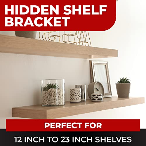 Set of 2 Floating Shelf Brackets 11 inch Location Kitchen/Nursery Decor 8 inch