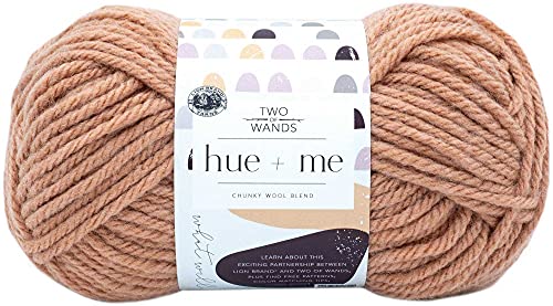 Lion Brand Knitting Yarn Hue & Me Yarn Bellini 617-102 (3-Skeins) Same Dye Lot Chunky Bulky