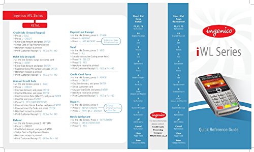 Ingenico iWL250 Wireless GPRS Credit Card Machine