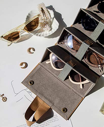 Sunglasses Organizer Case Men Women EyeGlass Holder Storage