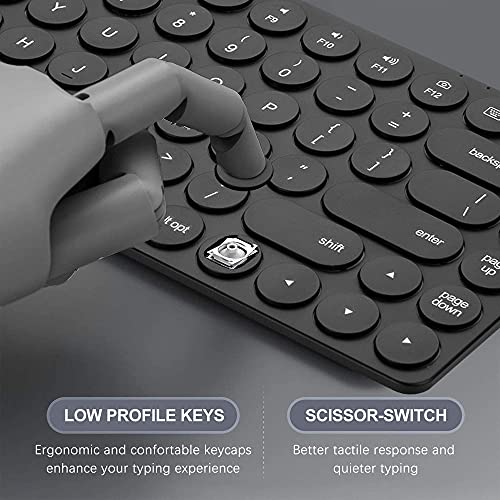 Bluetooth Keyboard for iPad iPhone Android Apple Windows by Vortec