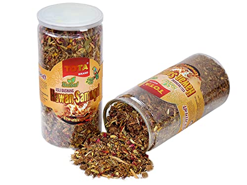 Tota Herbal Havan Samagri for Pooja - 400gm Jar 100% Natural and Pure Hawan Samagri for Hawan kund, Durga Puja, Home Pooja and Other Auspicious Occassions