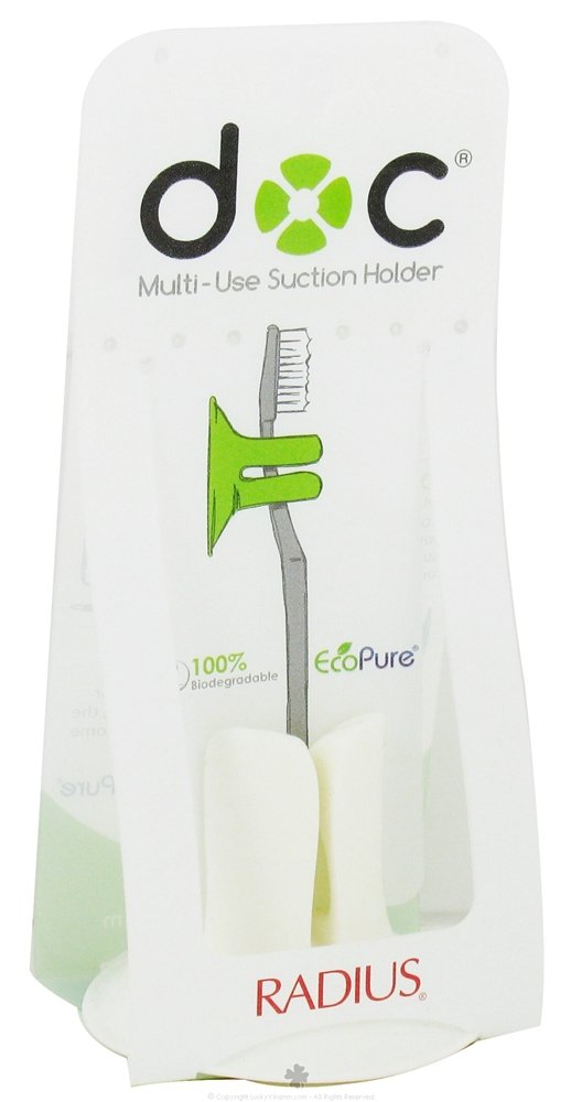 Radius Toothbrushes Doc Multi-use Suction Holder 1 ct