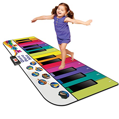 Kidzlane Floor Piano Mat for Kids and Toddlers Giant 6 ft. Piano Mat 24 Keys